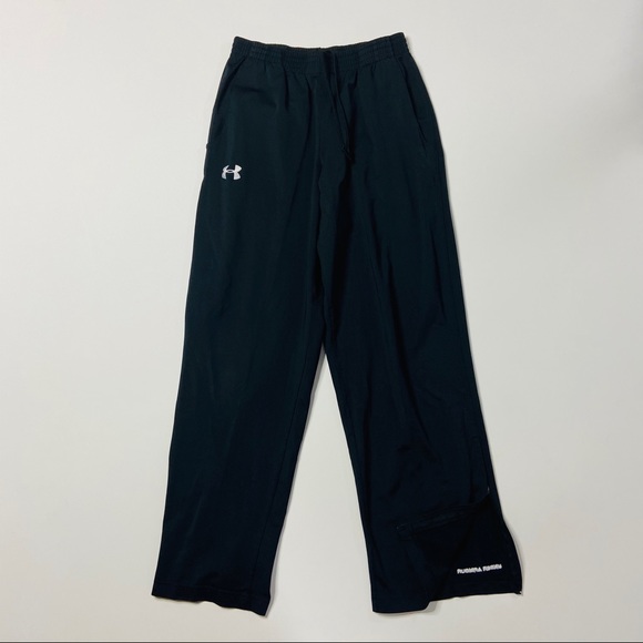 Under Armour Other - Under Armour Loose Black Ankle Zip Sweat Pants S
